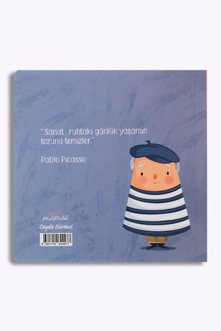 Melimelek Pablo Picasso  Defter, 15x15 cm