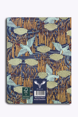Muus Verneuil's birds 12x16 FSC MIX CREDIT GFA-COC-007196