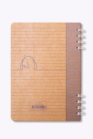 Prestij Elephant Kraft Çizgili Defter