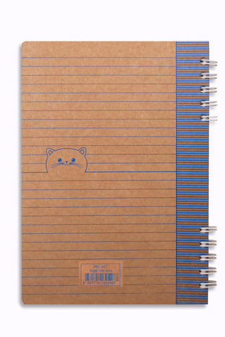 Prestij Kitty Kraft Çizgili Defter 17x24