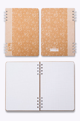 Prestij Swan Kraft Kareli Defter