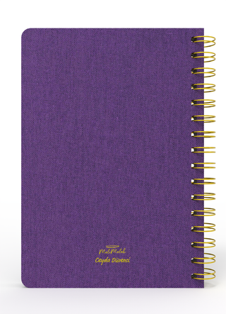 Ceyda Düvenci 2026 Mor Ajanda (Bez Ciltli)