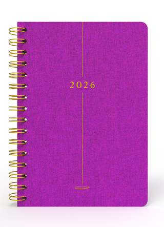 Ceyda Düvenci 2026 Pembe Ajanda (Bez Ciltli)