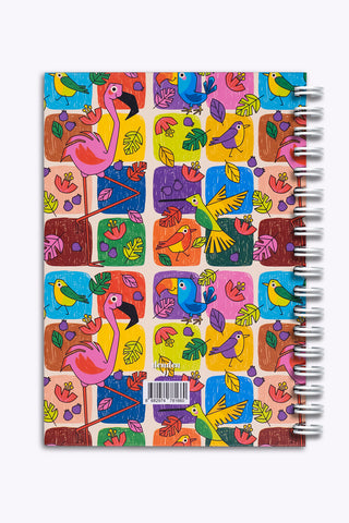 Denden Benim Ajandam Color Bird Zamansız Ajanda, 17x24 cm