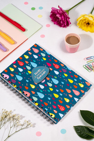 Denden Benim Ajandam Color Drop Zamansız Ajanda, 17x24 cm