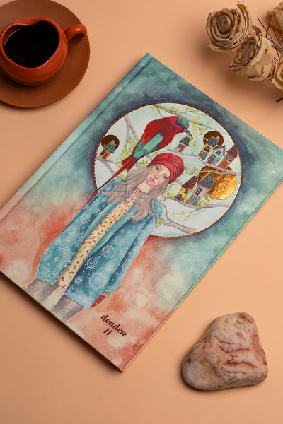 Denden Düş Çizgisi  Sert Kapak Defter, 17x24 cm