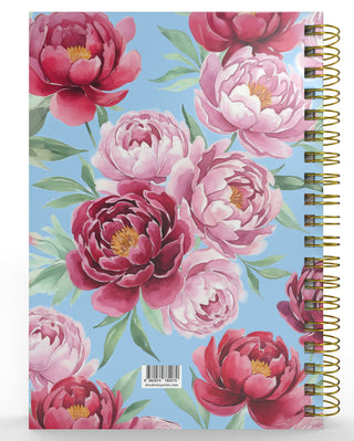 Denden Spiralli 2026 Ajanda Flowers 6