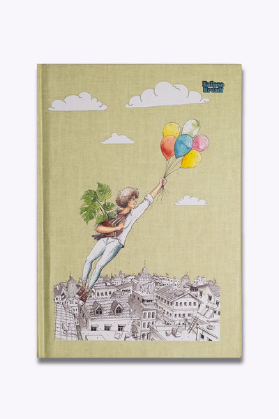 Kalipso Çizer Hakan Çapkan Sert Kapak Çizgili Defter 14x20