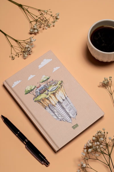 Kalipso Karavan Hakan Çapkan Sert Kapak Çizgili Defter 14x20