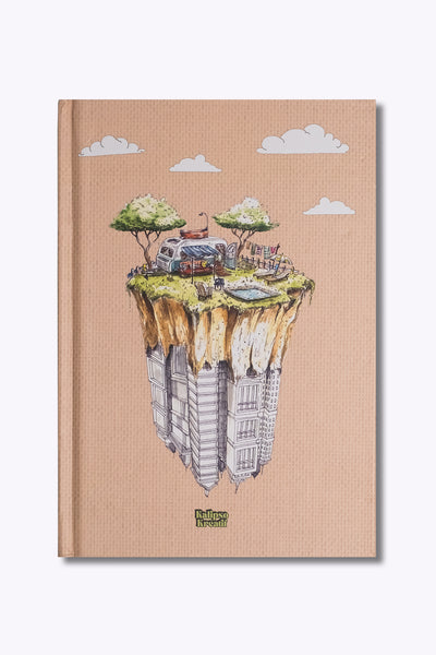 Kalipso Karavan Hakan Çapkan Sert Kapak Çizgili Defter 14x20