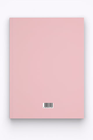 Kalipso Pastel Pembe Sert Kapak  Defter, 14x20 cm