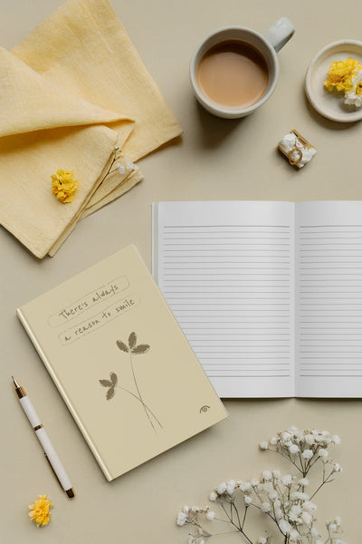 Kalipso Pastel Sarı Sert Kapak  Defter, 14x20 cm