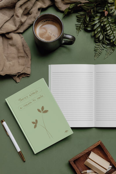 Kalipso Pastel Su Yeşili Sert Kapak   Defter, 14x20 cm