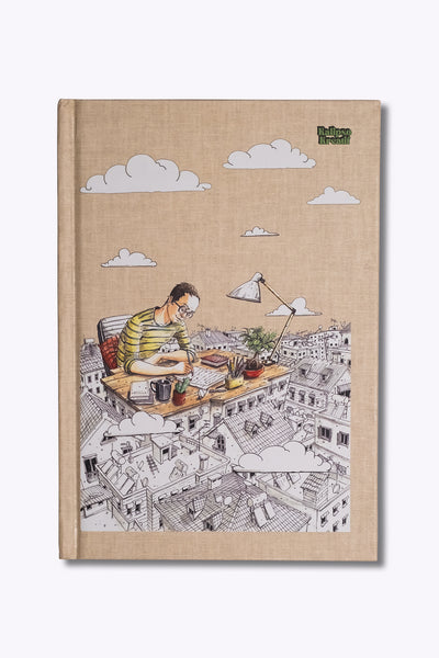 Kalipso Sokaklar Hakan Çapkan Sert Kapak Çizgili Defter 14x20