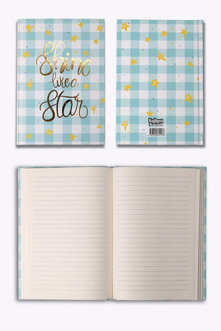 Kalipso Star Sert Kapak  Defter, 14x20 cm