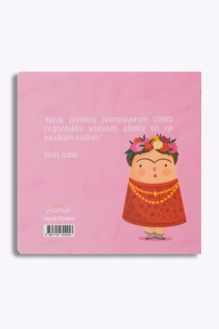 Melimelek Frida Kahlo  Defter, 15x15 cm