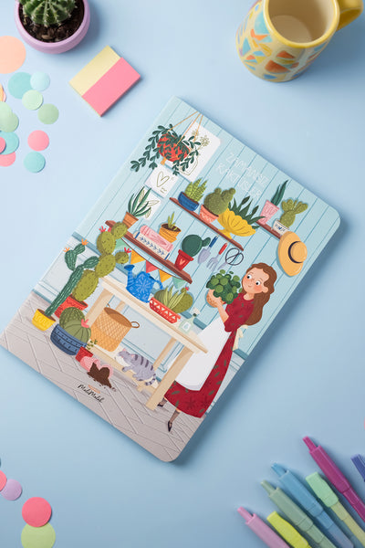 Melimelek Kaktüs Echino Zamansız Ajanda, 15x21.5 cm