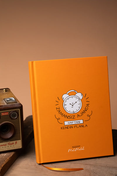 Melimelek Portakal  Zamansız Ajanda, 16.5x21 cm