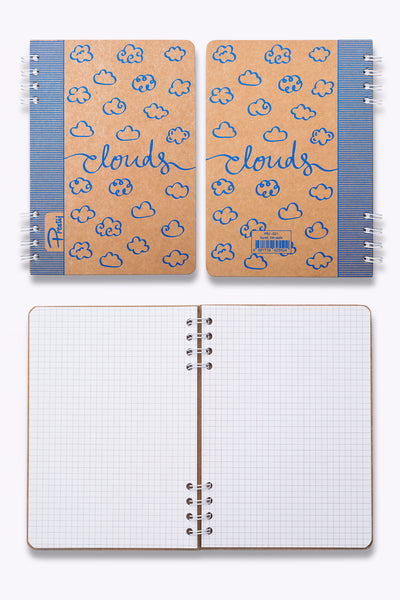 Prestij Clouds Kraft Kareli Defter