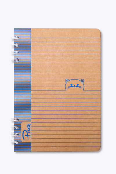 Prestij Kitty Kraft Çizgili Defter