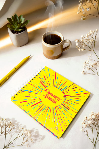 Prestij Neon Sarı Zamansız Ajanda