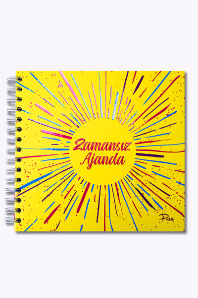 Prestij Neon Sarı Zamansız Ajanda