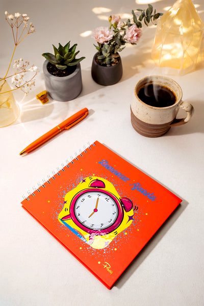 Prestij Neon Turuncu Zamansız Ajanda