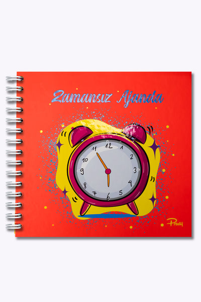 Prestij Neon Turuncu Zamansız Ajanda