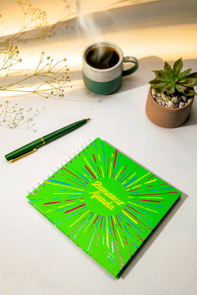 Prestij Neon Yeşil Zamansız Ajanda