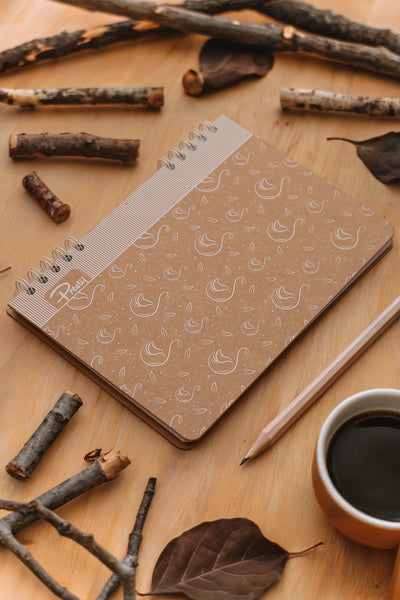 Prestij Swan Kraft Kareli Defter 17x24