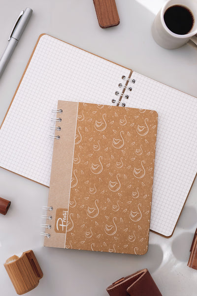 Prestij Swan Kraft Kareli Defter