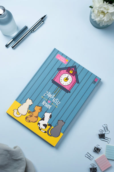 Thinkbook Guguklu Saat Zamansız  Zamansız Ajanda, 15x21.5 cm