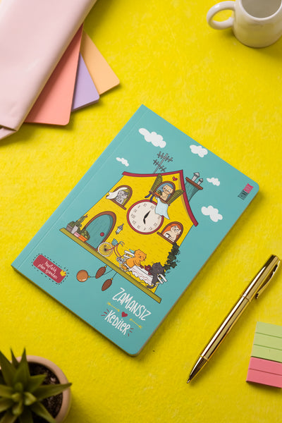 Thinkbook Saatli Köşk Zamansız Zamansız Ajanda, 15x21.5 cm