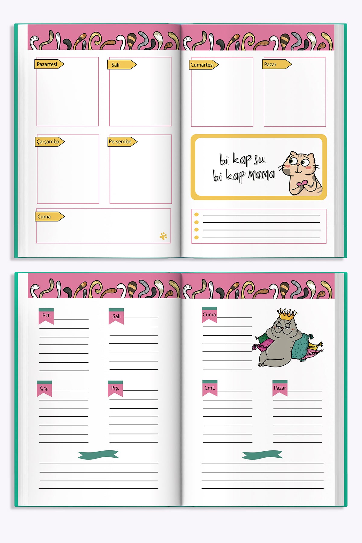 Thinkbook Saatli Köşk Zamansız Zamansız Ajanda, 15x21.5 cm - görünüm 6 / 6